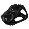Black Horse Eye Cover with Breathable Knit Fabric and Adjustable Half Blinders view 1