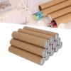 Annadue 12-Pack Round Paper Mailing Tubes with Plastic Caps, 5.3 x 30 cm view 3