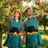 Garden Harvest Apron with Adjustable Quick Release and Large Pocket view 2