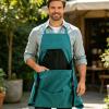 Garden Harvest Apron with Adjustable Quick Release and Large Pocket view 3