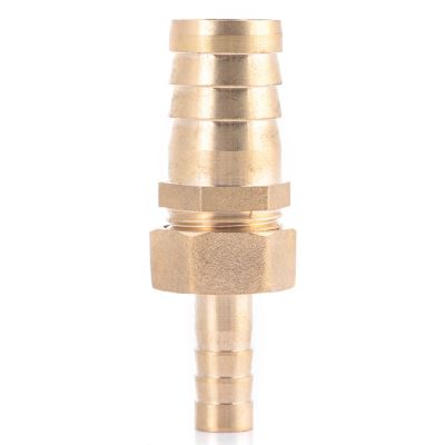 YUYTE Brass Hose Barb Reducer, 10–25 mm (1019)