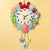DIY Cartoon Animal Wall Clock, Fun Forest Wall Clock for Nursery and Kids’ Room Decor (Oceans) view 2