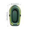 Leakproof Heavy-Duty PVC Inflatable Boat, 90 x 140 cm view 2