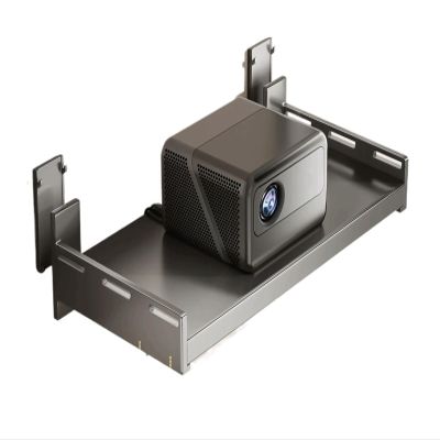 ZKALQECNF Wall-Mounted Bedside Projector Holder, Wall Shelf, No-Drill Floating Shelf, Bros (Medium)