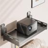 ZKALQECNF Wall-Mounted Bedside Projector Holder, Wall Shelf, No-Drill Floating Shelf, Bros (Medium) view 4