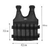 Homyl 50 kg Adjustable Weighted Training Vest for Strength Training and Fitness view 3