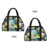 DUWAA Storage Bag with Lily Pad Print, Black view 2