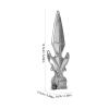 MALUGOGO Fence Finials with Pointed Top view 2