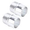Tbest Pair of 1/4 to 1/2-Inch Hose Barb Splice Couplings, Intercooler and Heat Exchanger Repair Fitting Adapter for Vacuum Hoses view 1