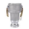 YUEHISY Type DA Camlock Reducer for Hose Connections, Aluminum, Female Camlock Thread view 1