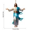 2D Acrylic Christmas Tree Jesus Ornament view 2
