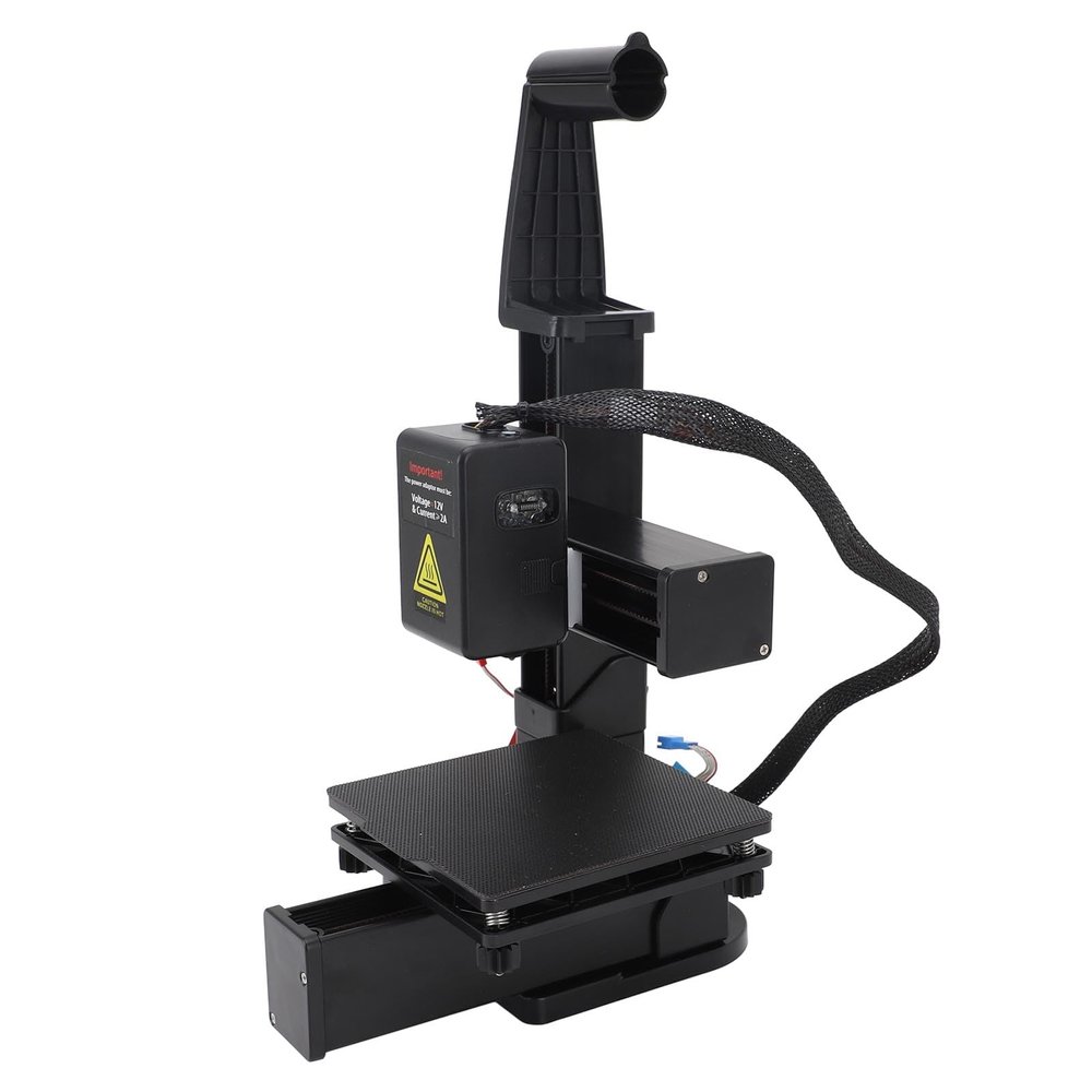 3D Printer for Beginners with Intuitive Controls, Compact Size, and PLA/TPU Support