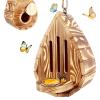 Outdoor Butterfly House, Hangable Wooden Habitat view 1