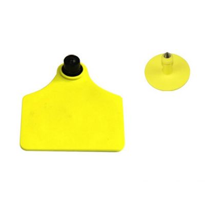 RFID Ear Tags for Livestock, 100-Pack, Electronic UHF RFID, 860–960 MHz