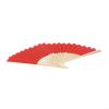Delicate Silk Fan with Traditional Craftsmanship (Red) view 3