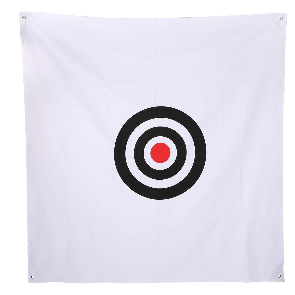 1.5 x 1.5 m Golf Practice Target Cloth, Durable Hitting Aid with Corner Grommets
