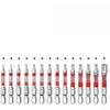 Tamper-Resistant Center-Hole Magnetic Screwdriver Bits, 14-Piece Set view 1