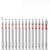 Tamper-Resistant Center-Hole Magnetic Screwdriver Bits, 14-Piece Set view 2