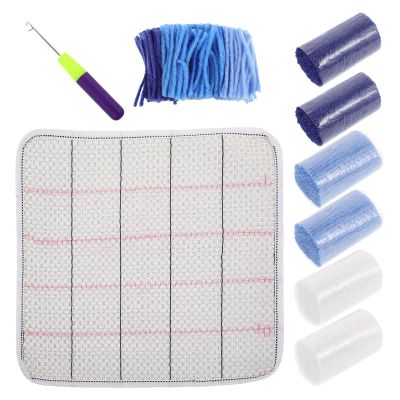 UKCOCO Latch Hook Rug Kit for Handmade Rugs, 1 Set, Random Color