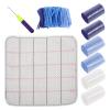 UKCOCO Latch Hook Rug Kit for Handmade Rugs, 1 Set, Random Color view 1