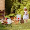 Woedpez Metal Stand for Chicken Feeders view 2