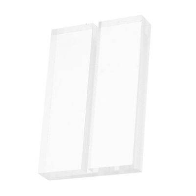 Happyyami Transparent Acrylic Sign Holder with Freestanding Base and Card Slot