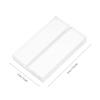Happyyami Transparent Acrylic Sign Holder with Freestanding Base and Card Slot view 2