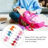 Taidda Cute Plush Doll Keychains, Decorative Bag Charms, Lightweight and Portable, 12 Pieces view 2