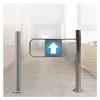 DLAZUM Rugged Manual One-Way Stainless Steel Swing Gate, Automatic Self-Closing with Push Function, 90 cm, Silver-R-W 50 cm (19 2/3 in) view 1