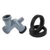 Rubber Elbow for Food Waste Disposer Seal view 2