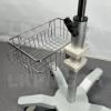 Adjustable Rolling Cart with Large Aluminum Tabletop and 5 Locking Casters view 4
