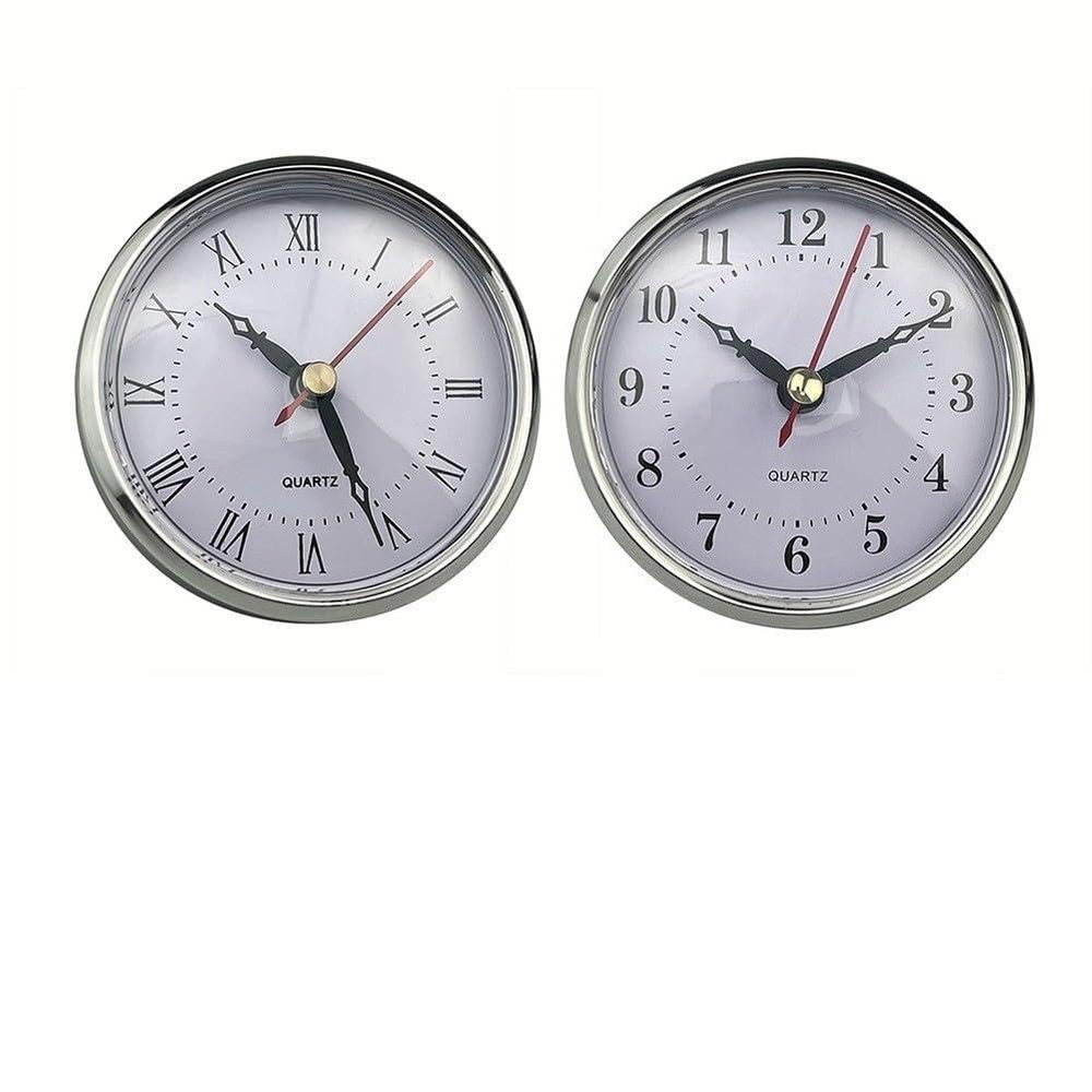 Getdoublerich 80mm Quartz Clock Insert