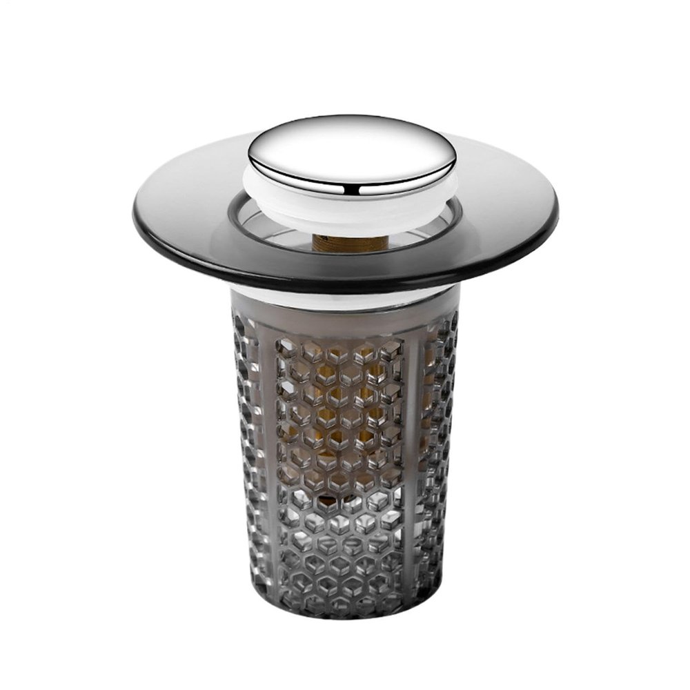 Press-Pop Drain Strainer