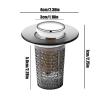 Press-Pop Drain Strainer view 2