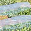 Compact 2-in-1 Garden Greenhouse Shade Tunnel, Transparent PE Row Cover for Sun and Wind Protection, Ideal for Small Outdoor Areas view 3