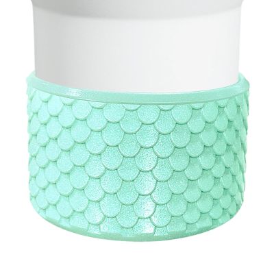 Silicone Cup Boot Cover with Fish-Scale Anti-Slip Design