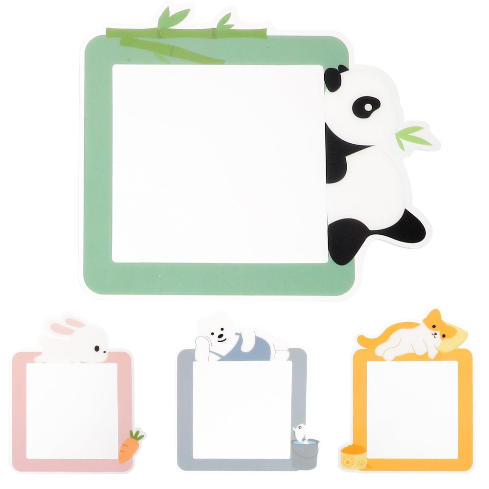 OSOLADY 8-Piece Glow-in-the-Dark Light Switch Stickers with Cute Cartoon Designs