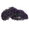 RUNROTOO 1-Piece Artificial Green Grass Topiary Ball view 1
