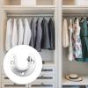Tofficu Stainless Steel Closet Rod Holder with Bracket and Screws view 4
