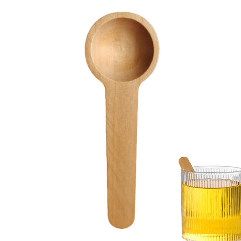 Mini Wooden Spoons for Glasses