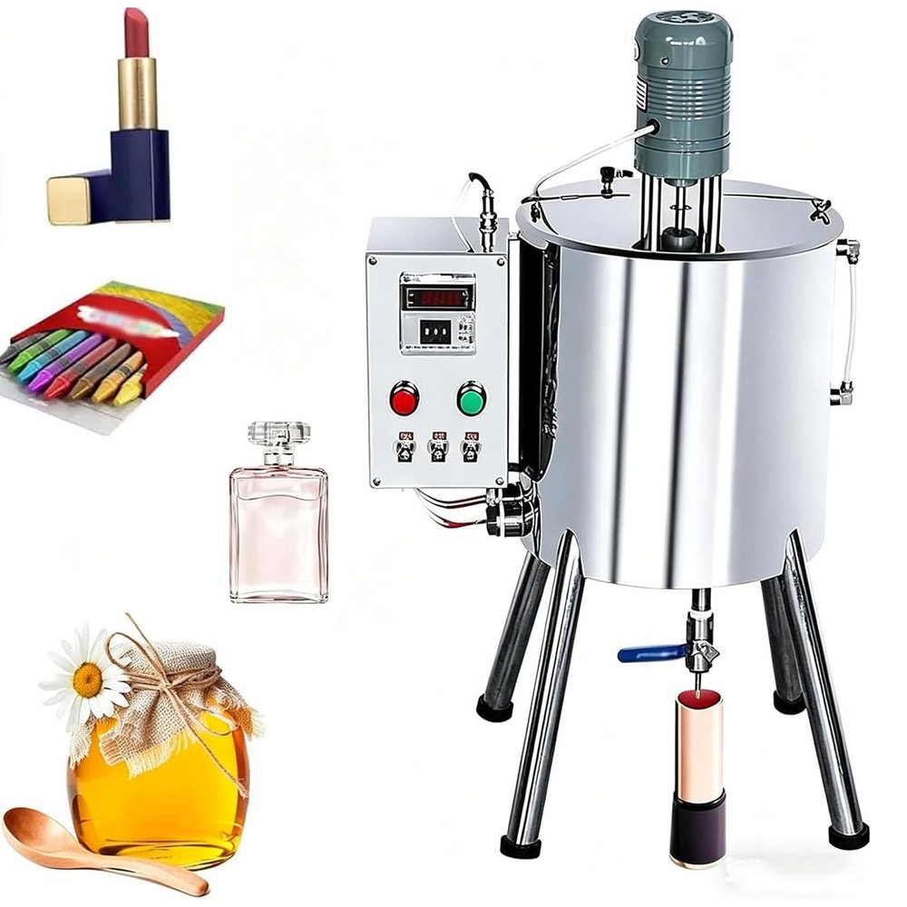HaiZethonic Electric Heating and Mixing Filling Machine, 100–500 g, 8 mm Nozzle, 15 L/4 gal