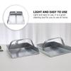 HOOWIFFY Stainless Steel Handheld Dustpan for Kitchen and Table view 3
