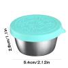 Generic Dip Cup with Lid - Stainless Steel Storage Container view 4