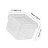 Plastic Cheese Box with Lid for Refrigerator view 2