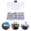 KICHOUSE 240-Piece Stainless Steel Crimp Sleeves for Wire Ropes with Double Crimp Loop view 4