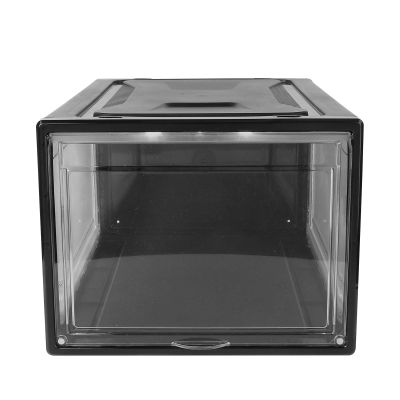 GALPADA Transparent Folding Shoe Storage Box