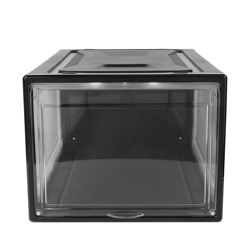GALPADA Transparent Folding Shoe Storage Box