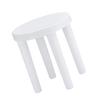 LABRIMP Non-Slip White Plastic Children's Stool view 1