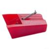 A2BA Replacement Stylus for T4P ST09D NP4 iCT04RS iTTUSB Turntables, High Sensitivity, Hi-Fi Sound, Red Plastic, for Home Audio Systems view 2
