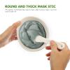 500 mL Round PP Mask Mixing Bowl, White, 1-Piece Set view 3